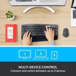 Logitech MK850 Performance Wireless Keyboard & Mouse Combo – Black