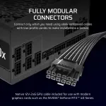 CORSAIR RM850x RMx Series Fully Modular ATX Power Supply – Black