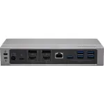 Kensington - SD5600T Docking Station USB Type C - Black, Silver