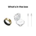 Samsung - Galaxy Ring – Size Before You Buy – Size 7 - Titanium Gold (SM-Q507NZDAXAR)