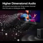 LG - 5.1.3-Channel S80TR Home Theater Soundbar with Wireless Subwoofer and Rear Speakers, Dolby Atmos, WOW Orchestra - Black (S80TR)