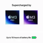 Apple - MacBook Pro 14" Laptop - M3 Pro chip Built for Apple Intelligence - 18GB Memory - 18-core GPU - 1TB SSD - Space Black