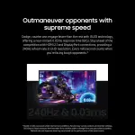 Samsung 32" Odyssey G8 QD-OLED 4K UHD 240Hz Gaming Monitor – Silver