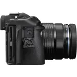 Olympus OM SYSTEM OM-1 4K Mirrorless Camera with Lens – Black