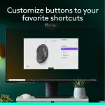 Logitech Signature M650 L Wireless Optical Mouse with Silent Clicks – Graphite