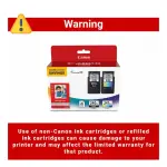 Canon PG-240XL/CL-241XL High-Yield Ink & Photo Paper Combo – Black/Color