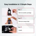 Canon - PG-285XL / CL-286XL 2-Pack High Yield Ink Cartridges - Black/Tri-color (6196C004)