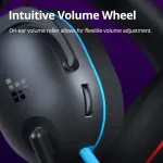 Tronsmart Gaming Headset for Nintendo Switch - Wired Over-Ear, Flip-to-Mute Mic