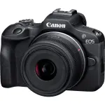 Canon EOS R100 4K Mirrorless Camera with RF-S18-45mm Lens – Black
