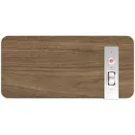 Klipsch - The One Plus Premium Tabletop Bluetooth Speaker with Broadcast Mode - Walnut (1071964)
