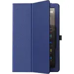 SaharaCase Blue Bi-Fold Folio Case for Amazon Fire HD 10 (2021)
