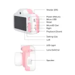 MyFirst Camera 3 Kids Digital Camera (16MP, Selfie Lens, Shockproof) – Pink