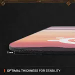 SteelSeries - QcK Cloth Gaming Mouse Pad (XXL) - World of Warcraft Edition (63447)