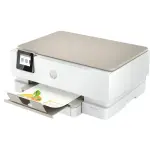 HP ENVY Inspire 7255e Wireless All-in-One Photo Printer – White & Sandstone