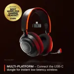 SteelSeries Arctis Nova 7 Wireless Gaming Headset for PC, PS5, and PS4 – Black