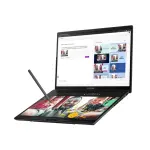 ASUS - Zenbook Duo Dual 14" 3K OLED Touch Laptop - Evo Intel Core Ultra 9 285H - Inkwell Gray (UX8406CA-PS99T)
