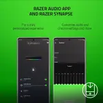 Razer Leviathan V2 X Bluetooth Gaming Speaker – RGB Lighting, Black