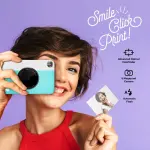 Kodak Printomatic Instant Digital Camera – Blue