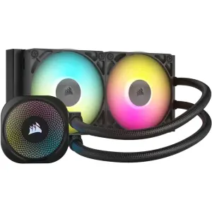 CORSAIR - iCUE LINK TITAN 240 RX Liquid CPU Cooler - Black (CW-9061016-WW)