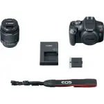 Canon Rebel T7 DSLR Camera with 18-55mm Lens (Black)