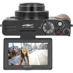 Minolta MND35 64MP 4K Digital Camera – Black
