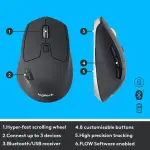 Logitech MK850 Performance Wireless Keyboard & Mouse Combo – Black
