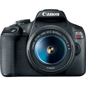 Canon Rebel T7 DSLR Camera with 18-55mm Lens (Black)