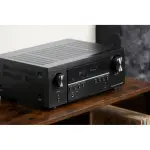 Denon - AVR-S670H (75W X 5) 5.2-Ch. with HEOS 8K Ultra HD and HDR Compatible AV Home Theater Receiver with Alexa - Black (AVRS670H)