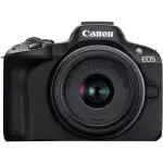 Canon EOS R50 4K Mirrorless Camera with RF-S 18-45mm Content Creator Kit – Black
