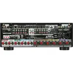 Denon - AVR-X4800H (125W X 9) 9.4-Ch. with HEOS and Dolby Atmos 8K Ultra HD HDR - Black (AVR-X4800H)
