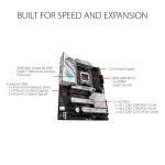 ASUS - ROG STRIX B650-A GAMING WIFI ,AMD B650 ATX DDR5 Wi-Fi 6E Motherboard - White (ROG STRIX B650-A GAMING WIFI)