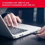 SanDisk Ultra 128GB USB 3.0 Flash Drive – Black