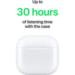 Apple AirPods Noise-Canceling Earbuds with Wireless USB-C Charging Case (4th Gen)
