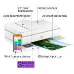 HP Envy 6555e Wireless All-in-One Inkjet Printer – White