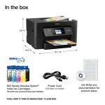 Epson WorkForce Pro WF-3820 Wireless All-in-One Printer – Black