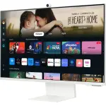 Samsung - 32" M80D Smart 4K UHD Monitor with Streaming TV,- Warm White (LS32DM801UNXZA)