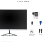ViewSonic VX2276-SMH 22" IPS FHD Monitor (DisplayPort, VGA, HDMI) - Silver