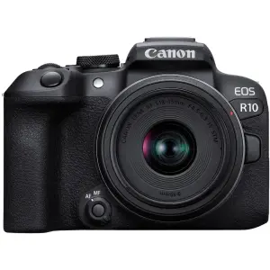 Canon EOS R10 with RF-S 18-45mm IS STM Lens - Black