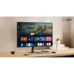 Samsung - M70D 32" LED 4K UHD 60Hz 4ms Smart Monitor - Black (LS32DM702UNXGO)
