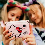 Kidamento - Model P Instant Print Digital Camera - Pink (Hello Kitty)