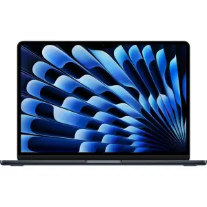 Apple - MacBook Air 13-inch Laptop - M3 chip Built for Apple Intelligence - Midnight (MRXW3LL/A)