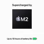 Apple - Geek Squad Certified Refurbished MacBook Air 15" Laptop - M2 chip - Midnight (GSRF MQKX3LL/A)