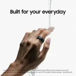 Samsung - Galaxy Ring – Size Before You Buy – Size 11 - Titanium Black (SM-Q501NZKAXAR)