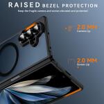 Hensinple for Samsung Galaxy Z Fold 7 Case Magnetic,Z Fold 7 Case