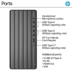 HP Envy Desktop – Intel Core i7, 16GB RAM, 1TB SSD – Black