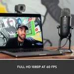 Logitech - StreamCam Plus 1080 Webcam for Content Creation and Live Streaming - Graphite (960-001280)