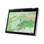 Acer Chromebook Spin 312 2-in-1 – 12.2" WUXGA Touch, Intel Core i3-N305, 8GB RAM, 128GB eMMC – Sparkly Silver