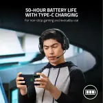 Razer Barracuda X (2022) Wireless Gaming Headset – PC, PS5, PS4, Switch, Mobile, Black