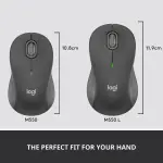 Logitech Signature M550 L Bluetooth Optical Mouse with Silent Clicks – Graphite