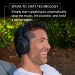 Sony WH-1000XM4 Noise-Canceling Headphones – Silver